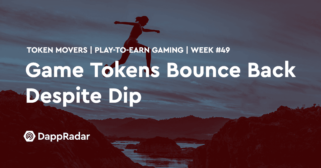 dappradar.com game tokens bounce back despite dip game tokens