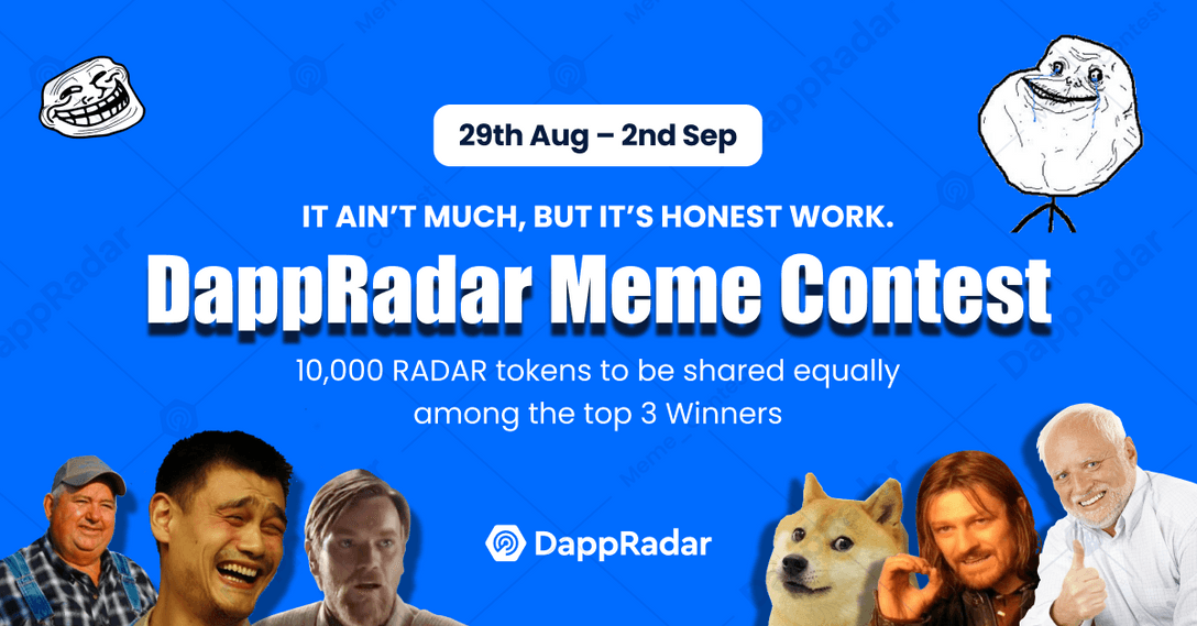 dappradar.com join the dappradar meme contest meme contest 3