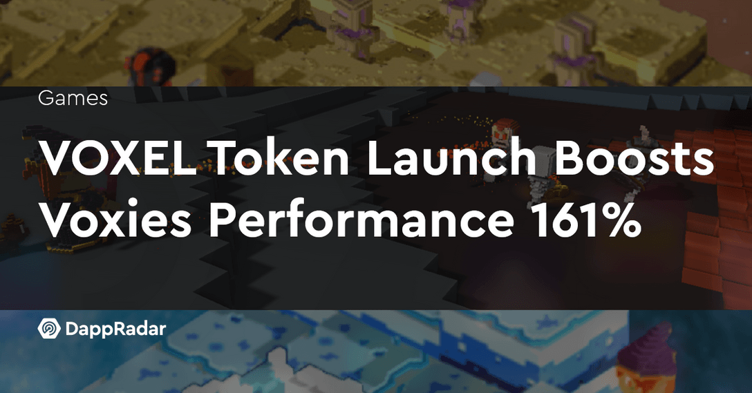 dappradar.com voxel token launch boosts voxies performance 161 voxies thumb