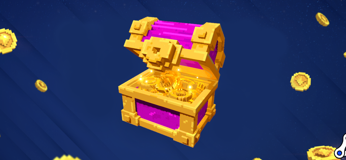 the sandbox SAND treasure money chest